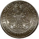 Austria 2 Thaler (1686-1696) Hall. Leopold I (1657-1705). Obverse: Laureate portrait with curled wig nd narrower head...