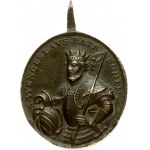 Austria Bohemia Medal (18th Century). Obverse: S. Wenceslaus Patr. Bohem. Reverse: S. Isid. Ro. Labrador. Bronze...