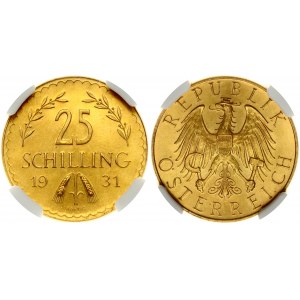Austria 25 Schilling 1931 Obverse...