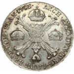 Austrian Netherlands 1 Kronenthaler 1795 H Franz II (I) (1792-1835) Obverse: Laureate bust right, mintmark below...