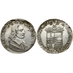 Belgium Liege 1 Patagon 1666 Maximilian Henry(1650-1688). Obverse: Bust of Maximilian Henry right. Obverse Legend...