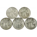 Belgium 50 Francs 1948 & 1949 Leopold III (1934-1951). Obverse: Head of Mercury facing right and caduceus dividing date...