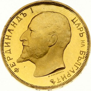 Bulgaria 20 Leva 1912 Declaration of Independence. Ferdinand I(1887-1918 ). Obverse: Head left. Reverse: Crowned arms...