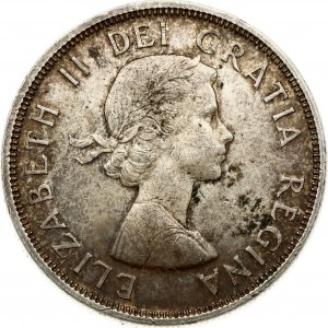 Canada 1 Dollar 1964 100th Anniversary of Charlottetown & Quebec Conference. Elizabeth II (1952-). Obverse...