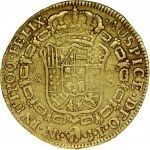 Colombia 8 Escudos 1815P JF Ferdinand VII(1808-1833). Obverse: Uniformed bust of Charles IV right. Obverse Legend...