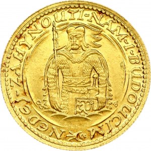 Czechoslovakia 1 Ducat 1931. Obverse: Czech lion with slovak shield on chest. Lettering: REPUBLIKA ČESKOSLOVENSKÁ 1931...