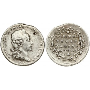 Denmark Medal (17th century) Frederik Prins IIII. Frederick IV (1699-1730...