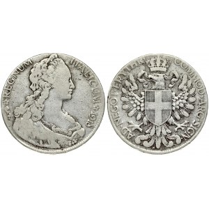 Eritrea 1 Thaler 1918R Vittorio Emanuele III(1900-1946). Obverse: Bust with loose hair right; date at right. Reverse...