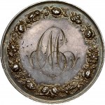 France Wedding Medal (19th Century). May man therefore not separate what God has united/ Que l...