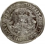 Germany OSTFRIESLAND 1 Thaler 1564 Emden. Edzard II; Christoph und Johann(1540-1566). Obverse: Crowned 1/2...