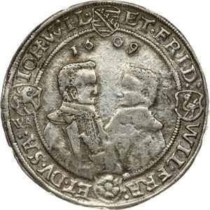 Germany SAXE-OLD-ALTENBURG 1 Thaler 1609 WA Johann Philipp I; Friedrich VIII...