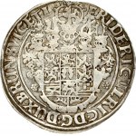 Germany Brunswick-Wolfenbüttel 1 Thaler 1618. Friedrich Ulrich(1613-1634). Obverse: Helmeted arms. Lettering: FRIDERIC...