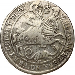 Germany MANSFELD-BORNSTEDT 1 Thaler 1620 XHI. Wolfgang III and Bruno III(1619-1621). Obverse...