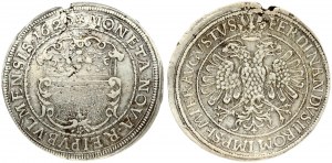 Germany Ulm 1 Thaler 1620 Ferdinand II(1590-1637). Obverse: Large city arms. Reverse: Crowned double...
