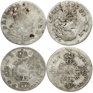 Germany PRUSSIA 3 Groscher 1706 CG Friedrich I(1701-1713). Obverse: Laureate bust to right; mintmaster's initials below...