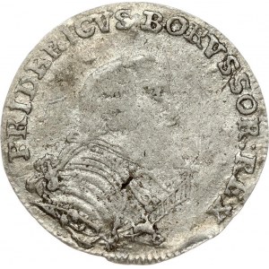 Germany PRUSSIA 3 Groscher 1751 W//E Friedrich II(1740-1786). Obverse: Armored bust to right. Obverse Legend...