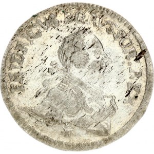 Germany PRUSSIA 6 Groscher 1753 E Friedrich II(1740-1786). Obverse: Armored bust to right. Obverse Legend...