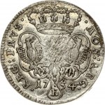 Germany PRUSSIA 3 Groscher 1754 E Friedrich II(1740-1786). Obverse: Armored bust to right. Obverse Legend...