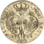 Germany PRUSSIA 6 Groscher 1754 E Friedrich II(1740-1786). Obverse: Armored bust to right. Obverse Legend...