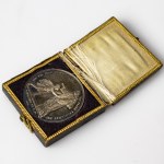 Germany Confirmation Medal (18th century). o.J. (Döll/DF Loos). Obverse: Jesus blessing child. Reverse: Altar...