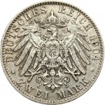 Germany BAVARIA 2 Mark 1904D Otto(1886-1913). Obverse: Head left. Obverse Legend: OTTO KOENIG VON BAYERN. Reverse...