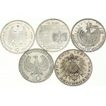 Germany Federal Republic 10 Mark & 10 Euro & Medal (1971-2011). Olympic Games 1972 in Munich. 1200th Anniversary ...