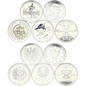 Germany 20 & 25 Euro (2015-2020) Commemorative issue. Obverse: Eagle; the emblem of Germany. Reverse: Other. Silver 90...