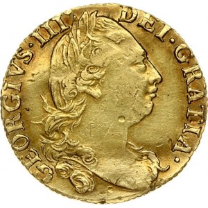 Great Britain 1 Guinea 1786 George III(1760-1820). Obverse: Laureate head right. Obverse Legend: GEORGIVS • III ...