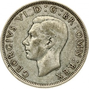 Great Britain 1/2 Crown 1940 George VI(1936-1952). Obverse: Head left. Reverse...