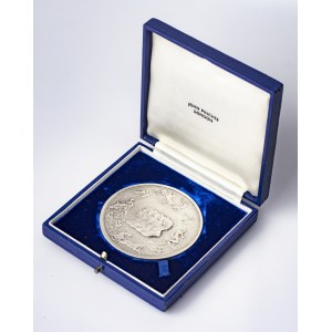 Great Britain Waterloo Medal ND (1972). By B. Pistrucci; Twentieth Century Reproduction by J. Pinches. A reduced...
