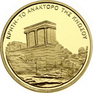 Greece 100 Euro 2004 Knossos Summer Olympics Athens. Obverse; Palace of Minos at Knossos. Reverse...