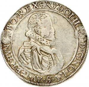 Hungary 1 Thaler 1601 KB. Rudolph II(1576-1608). Obverse: Armoured non-crowned bust in ruffled collar (younger portrait...