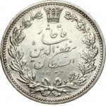 Iran 5000 Dinar 1320 (1902) Mozaffar ad-Din Shah (1896-1907). Obverse: Qajar (Kiani...