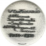 Italy Medal (1480-1980) * TRIU * V Centenary SACROMONTE and Sanctuary Madonna del Sasso CALVELLI. Bertoni-Milano...