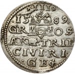 Latvia 3 Groszy 1589 Riga. Sigismund III Vasa(1587-1632). Obverse: Crowned bust right. Reverse...