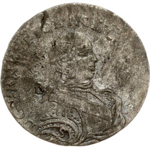 Latvia Courland 3 Groszy 1764 ICS Mitava. Ernst Johann Biron(1762-1769). Obverse: Bust right. Obverse Legend...