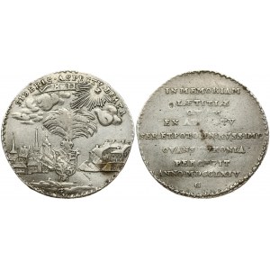 Latvia Medal 1764 on the occasion of Catherine II's visit to Courland. Catherine II (1762-1796). Obverse...