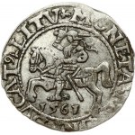 Lithuania 1/2 Grosz 1561 Vilnius. Sigismund II Augustus (1545-1572). Obverse: Eagle. Lettering...