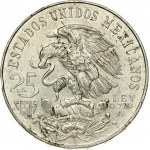 Mexico 25 Pesos 1968 Mo Summer Olympics - Mexico City. Obverse: National arms eagle left. Reverse...