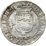 Netherlands FRIESLAND 14 Stuivers 1601 Obverse: Crowned arms with ornaments at sides in inner circle. Reverse...