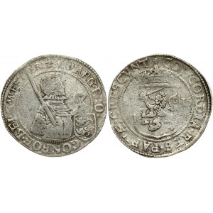 Netherlands WEST FRIESLAND 1 Nederlandse Rijksdaalder 1615 Obverse: Laureate 1...