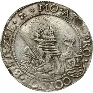 Netherlands ZEELAND 1 Nederlandse Rijksdaalder 1620 Obverse: Laureate 1/2 figure holding sword and arms in inner circle...