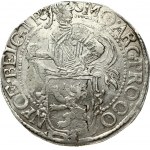 Netherlands UTRECHT 1 Lion Daalder 1645 Obverse: Armored knight behind lion shield in inner dotted circle. Reverse...