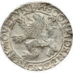 Netherlands KAMPEN 1 Lion Daalder 1648 Obverse: Armored knight looking left behind lion shield. Reverse...