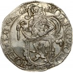 Netherlands WEST FRIESLAND 1 Lion Daalder 1648 Obverse: Armored knight looking right above lion shield in inner circle...
