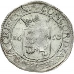 Netherlands WEST FRIESLAND 1 Nederlandse Rijksdaalder 1650 Obverse: Laureate 1...