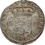 Netherlands HOLLAND 1 Silver Ducat 1673 Obverse: Standing armored Knight with crowned shield of Holland at feet...