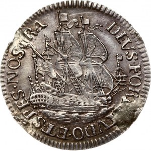 Netherlands WEST FRIESLAND 1 Scheepjesschelling 1678 Obverse: Crowned arms of West Friesland divide value. Reverse...