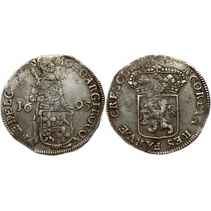 Netherlands UTRECHT 1 Silver Ducat 1695 Obverse...