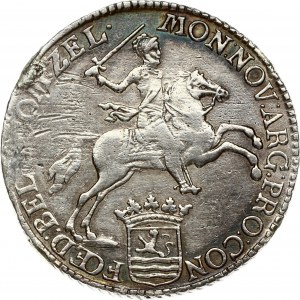 Netherlands ZEELAND 1/2 Ducaton 1769 Obverse: Knight on horseback with sword; crowned Zeeland arms below...